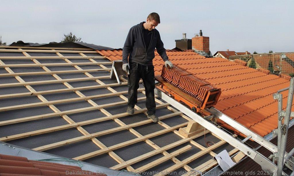 Dakrenovatie Schuin Dak Zaandam